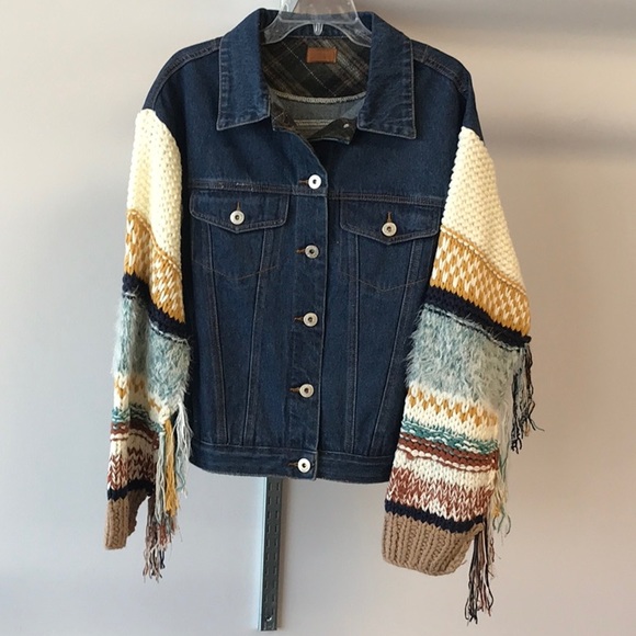 POL-KNIT SLEVES JEAN JACKETS - Picture 13 of 16